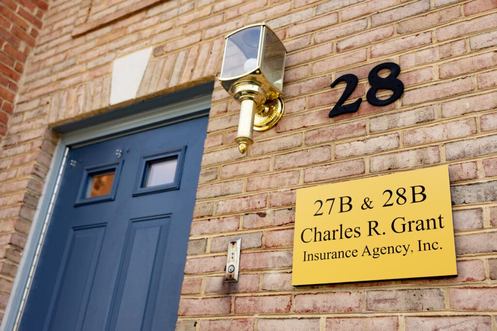The new Grant Insurance office